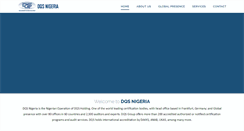 Desktop Screenshot of dqsnigeria.com